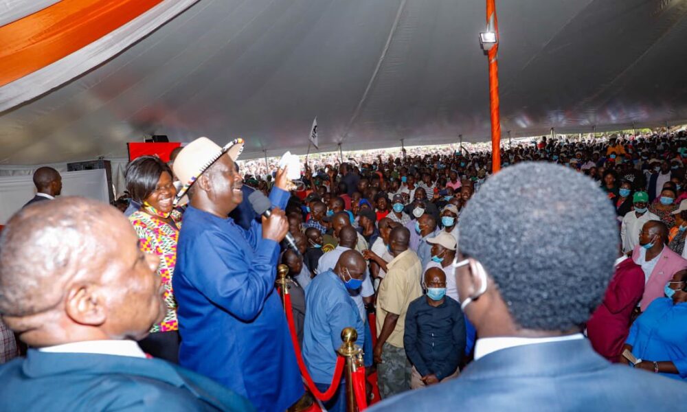 Nobody Can Stop Reggea: Raila Says He’s Not Worried With Court Petitions And That BBI Will Sail Through