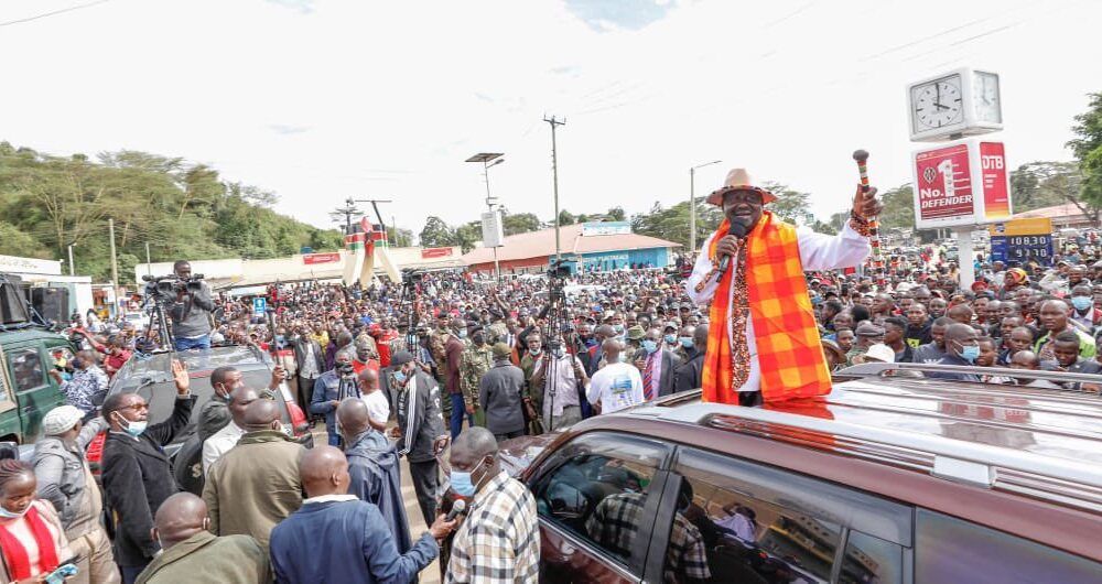 Raila To Ruto: You Heard The President Say He Cannot Leave The Presidency To Thieves