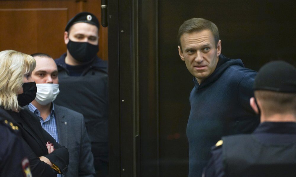 Russian Opposition Leader Alexis Navalny Sentenced To Three And A Half Years In Prison