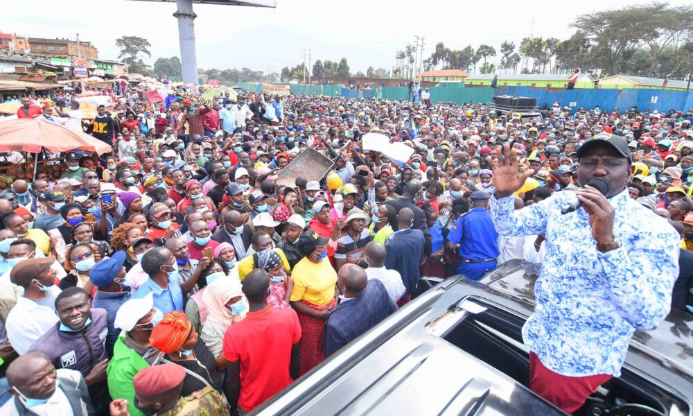 Ruto Maintains He’s Not In A Competition With Uhuru