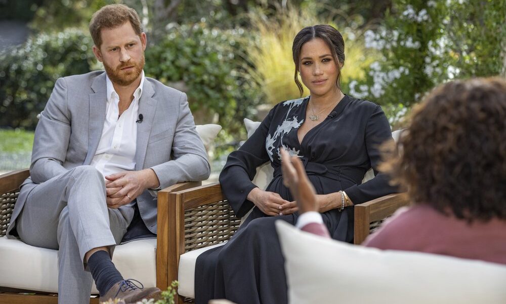 Harry And Meghan Opens To Oprah About The Evils Of The Royal Family In An Exclusive Interview