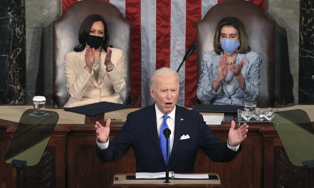Biden Fires Up America With His First Address To Congress