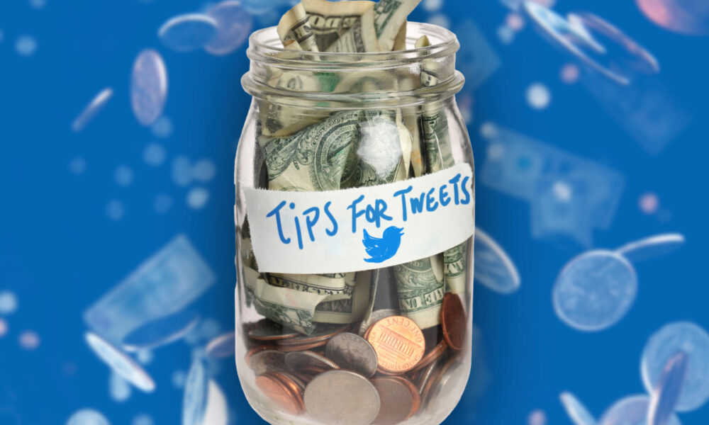 Twitter Adds ‘Tip Jar’ Feature That Will Allow Users Get Paid For Good Tweeting