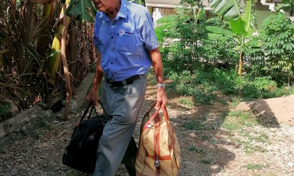 Humbling: Italian Catholic Priest Leaves Kenya After 53 Years Unto Retirement With Only Two Bags