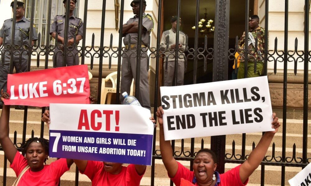 500,000 abortions happen in Kenya nationwide every year, according to statistics
