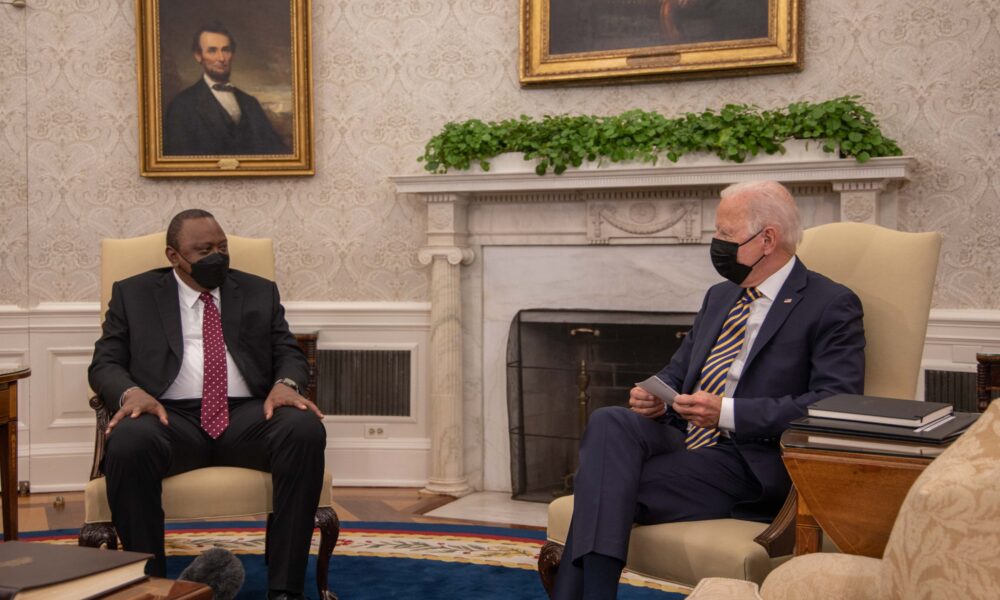 “You’re Doing A Good Job” Biden All Praises For Uhuru During White House Meeting