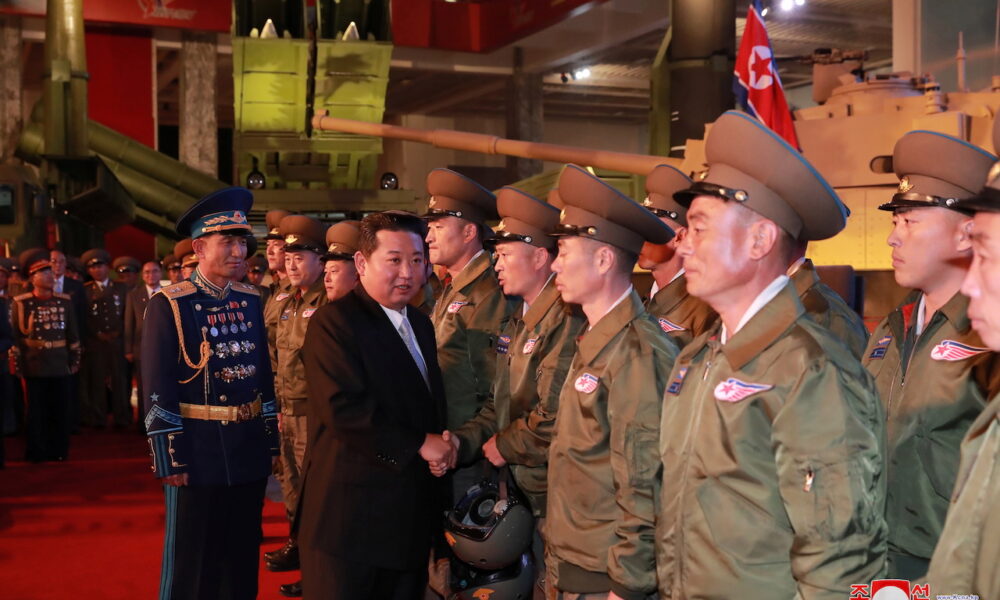 North Korea Is Building ’Invincible Military’ Kim Vows