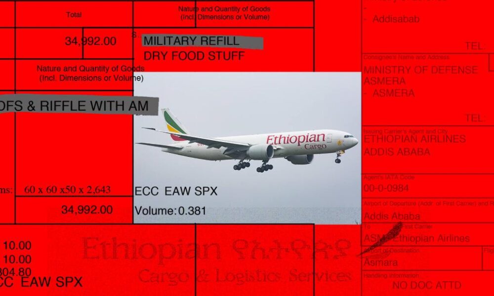 Ethiopian Airlines Was Used To Transport Weapons During Tigray War