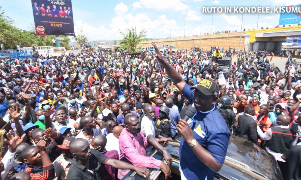 Raila Says Ruto Is To Blame For Kondele Chaos, “You Provoked The Youth”
