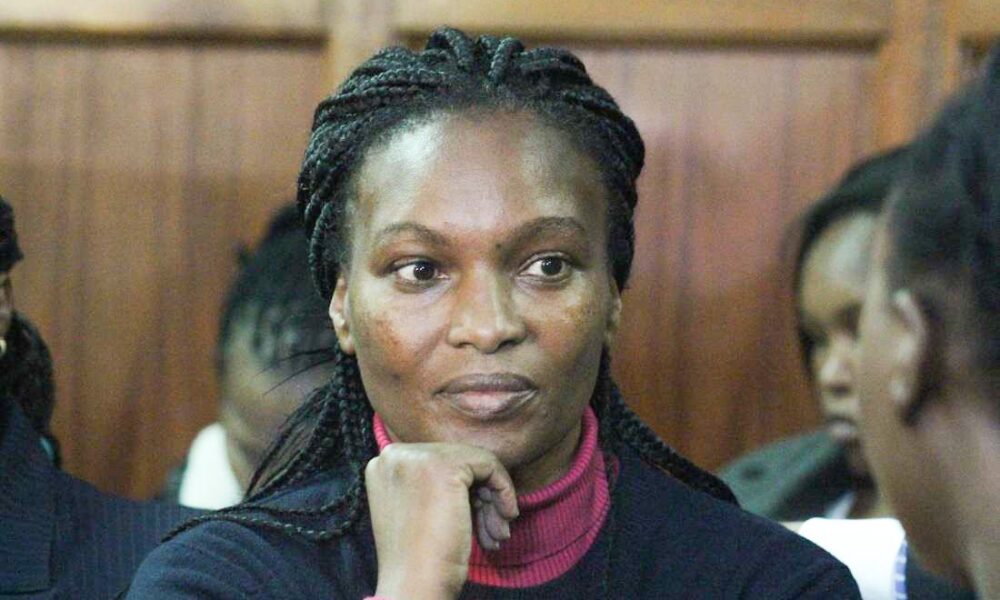 Sarah Wairimu In First Round Win For Cohen’s Sh400M Estate