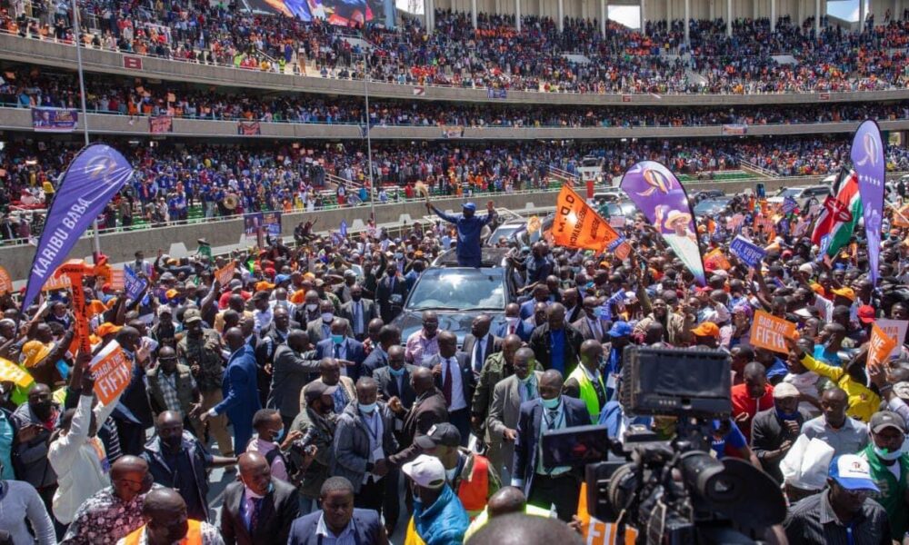 New Poll Ranks Raila, Abdullswamad Ahead In Mombasa