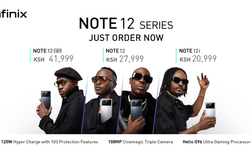 Infinix Set To Launch Much Anticipated NOTE 12 Series With Ultra-Fast Charging In Kenya