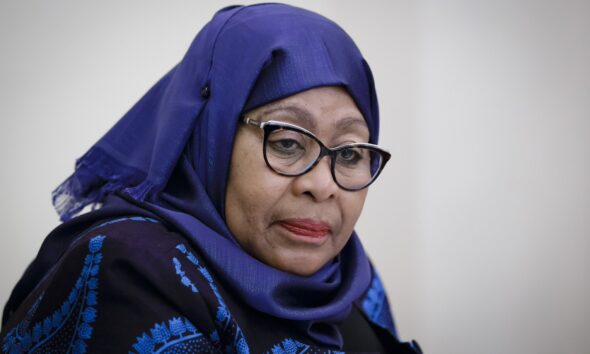 President Samia Suluhu Hassan.