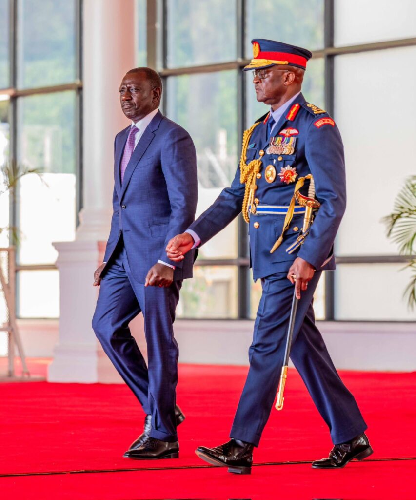 Ruto Reflects The Events That Made Him Appoint Gen Ogolla As CDF ...