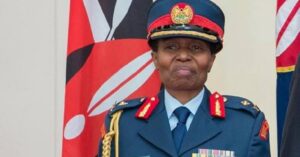 Major General Fatuma Gaiti Ahmed becomes the first female Commander in Kenya. This follows her appointment as the Kenya Airforce Commander by President William Ruto.