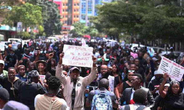 Kenyan Youth Protest