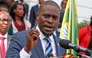 Nairobi Governor Johnson Sakaja.