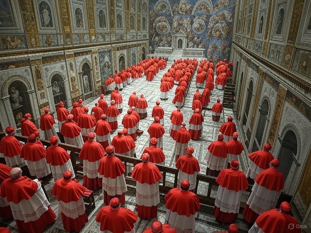 Who chooses the next pope