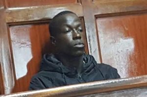 Victor Kiptoo in court over alleged Sh6m Stanchat bank fraud. He is an accounts and banking graduate and believed to be operating a syndicate siphoning millions of shillings from banks across three counties. He reportedly defrauded Standard Chartered bank 5.9 million shillings.