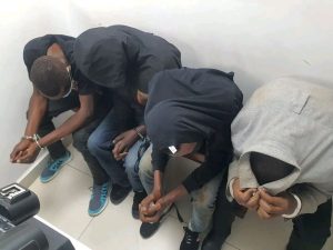 Four suspects arrested in connection with the murder of Kasipul MP Charles Ong'ondo Kasipul MP Ong’ondo Were arraigned at JKIA Law Courts