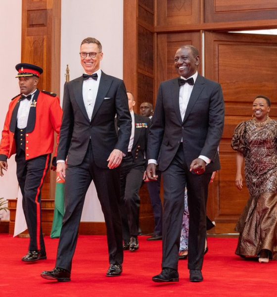 President William Ruto hosted Finland’s Alexander Stubb Hosted and his spouse Suzanne Innes-Stubb for State Banquet, State House, Nairobi.