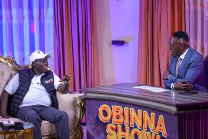 Rigathi when he appeared on the Obinna TV Show.