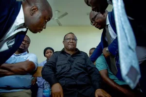Tanzanian opposition leader Tindu Lissu faces treason charges ahead of an election in October © ERICKY BONIPHACE / AFP