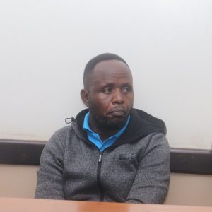 Trans Nzoia Governor George Natembeya at Milimani Law Courts on May 20, 2025