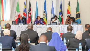 Officials from Kenya and other countries during a meeting in Tanzania on Friday, May 30, 2025.
