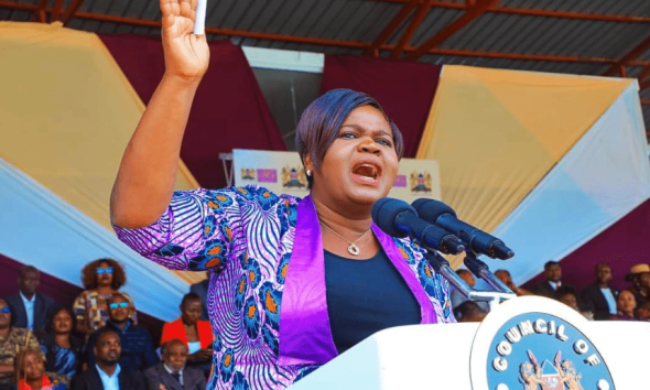 Wanga Fires Warning at Ruto Over Extra-Judicial Killings After Husband’s Sacking
