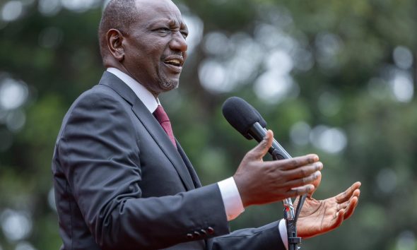 President William Ruto.