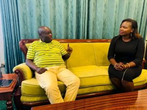 Nyiri and Gachagua in a past interaction.