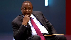 Former President Uhuru Kenyatta.