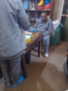 Ferdinand Waititu while still in prison.