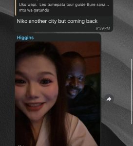 Screenshot shared by Maverick Aoko.
