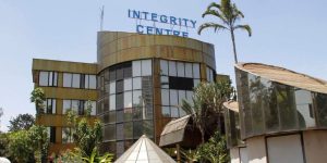 Integrity Centre in Nairobi which houses the headquarters of the Ethics and Anti-Corruption Commission.
