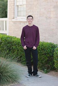 A photo of Tyler Robinson posted on his mother, Amber Jones Robinson's, Facebook page. Facebook/Amber Jones Robinson