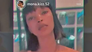 The final selfie Monic posted before she died