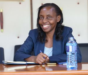 Ms Lucy Anangwe Managing Director of the Kenya National Trading Corporation (KNTC)