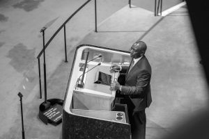 President William Ruto delivering his address at UNGA, New York.