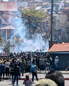 Chaos erupts in Madagascar's capital as protests over frequent power outages and water shortages turn violent