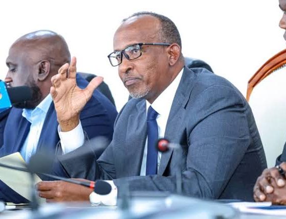 Health CS Aden Duale.