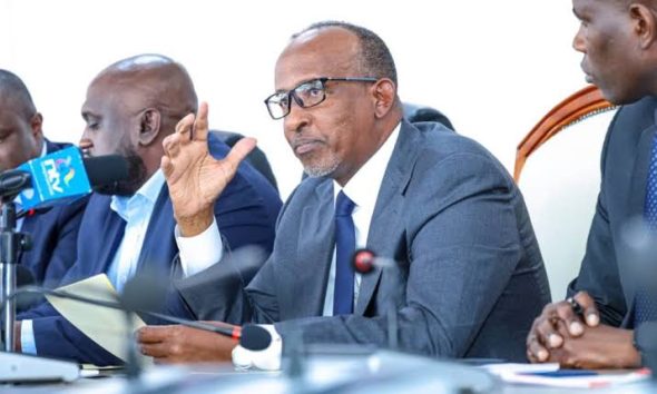 Health CS Aden Duale.