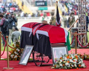 State funeral for Raila Odinga.