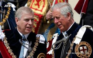 "Prince Andrew will now be known as Andrew Mountbatten Windsor," Buckingham Palace said, adding Charles had begun the formal process to remove all his brother's titles