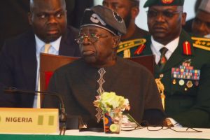 Bola Ahmed Tinubu says Nigeria opposes religious persecution and does not encourage it. (AP: Olamikan Gbemiga)