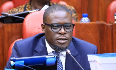 Nairobi Governor Sakaja Johnson, when he appeared before Senate Committee on Devolution and Intergovernmental Relations/HANDOUT