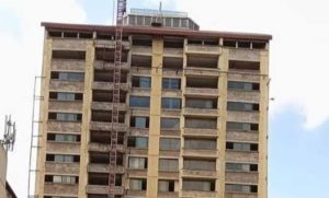 Yaya West Wing building that had remained incomplete for over three decades.