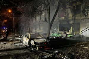 Russia's invasion has resulted in widespread destruction /  AFP