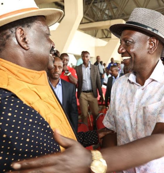 Ruto Set to Dominate ODM@20 in Mombasa, Positioning Himself as Raila Odinga’s Political Heir Ahead of 2027